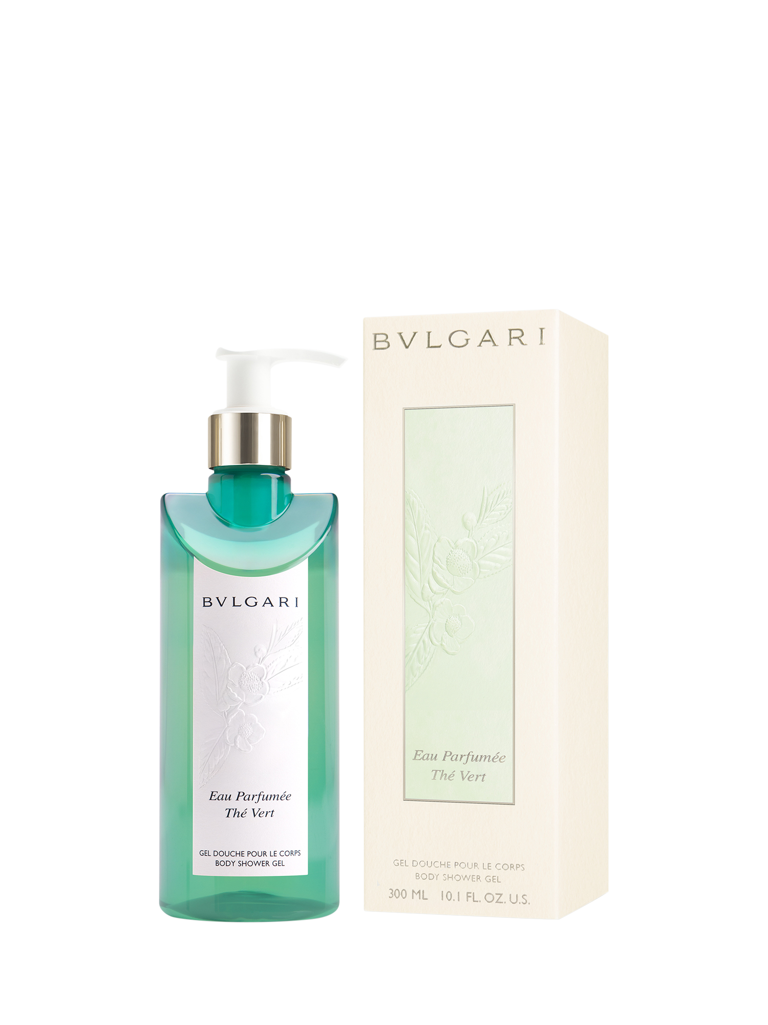 Product image 3 of 3, which shows BVLGARI Eau Parfumée Thé Vert Body Shower Gel, 300ml