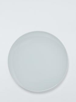 John Lewis Coby Stoneware Dinner Plate, Set of 4, 26cm, Ice