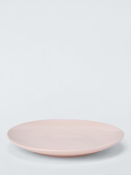 John Lewis Coby Stoneware Side Plate, Set of 4, 20cm - view 2, Pink