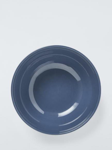 John Lewis Coby Stoneware Cereal Bowl, Set of 4, 15cm - view 2, Blue