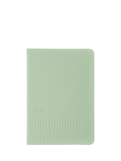 Letts A5 Conscious Week to View 2026 Diary, Sage, Sage