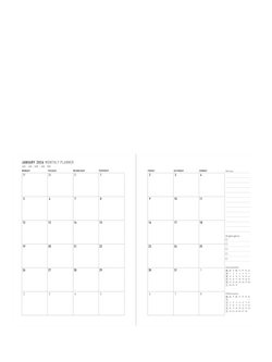 Letts A6 Conscious Day per Page 2026 Diary, Ocean - view 2, Ocean