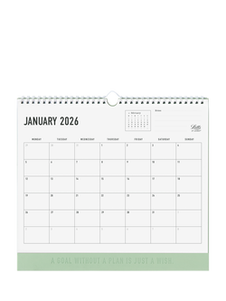 Letts Conscious 2026 Calendar, Sage, Sage