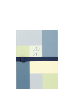 Letts A5 Gradient Week to View 2026 Diary, Blue