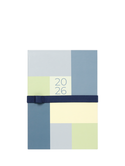 Letts A5 Gradient Week to View 2026 Diary, Blue, Blue