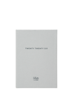 Letts A6 Titanium Day per Page 2026 Diary, Silver