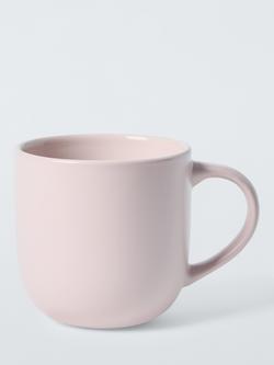 John Lewis Coby Stoneware Mug, Set of 4, 360ml - view 2, Pink
