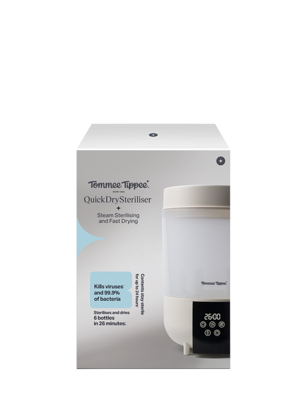 Tommee Tippee QuickDry Steriliser, White - view 2, White