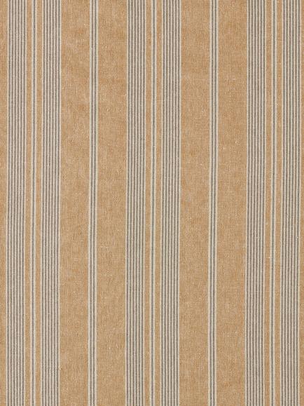 Sanderson Amberley Stripe Furnishing Fabric, Golden Knot