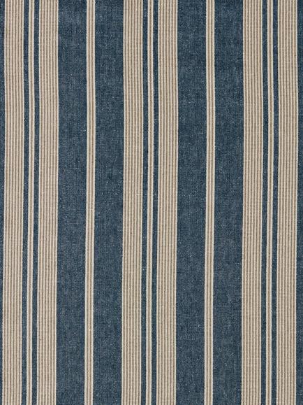 Sanderson Amberley Stripe Furnishing Fabric, Jodhpur Blue