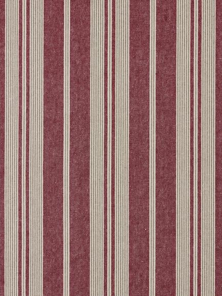 Sanderson Amberley Stripe Furnishing Fabric, Madder