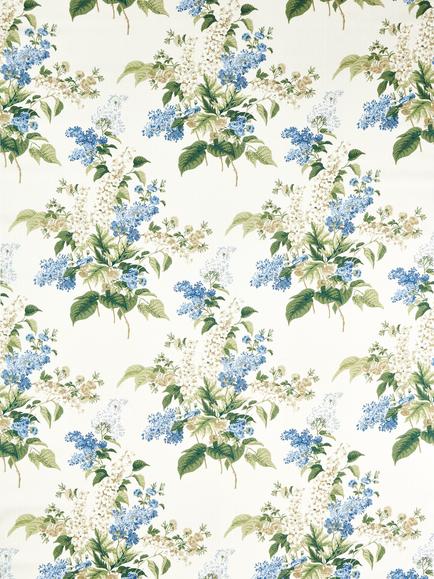 Sanderson Delphinium & Lilac Furnishing Fabric, Larkspur Blue