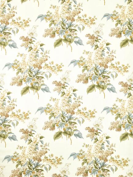 Sanderson Delphinium & Lilac Furnishing Fabric, Meadow Moss