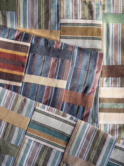 Sanderson Ewe Cloth Jacquard Furnishing Fabric - view 2, Lichen/Fern