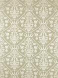 Sanderson Highgrove Damask Furnishing Fabric, Silver Green