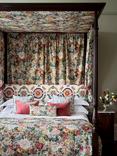 Sanderson Hydrangea & Rose Chintz Furnishing Fabric, Multi