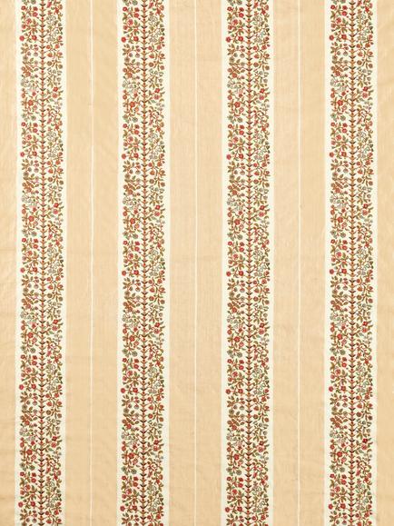 Sanderson Pergola Stripe Embroidered Furnishing Fabric, High Tea