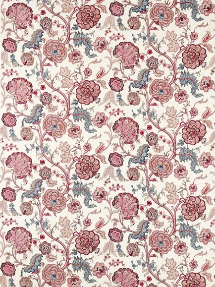 Sanderson Salisbury Embroidered Furnishing Fabric, Crimson