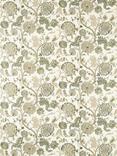 Sanderson Salisbury Embroidered Furnishing Fabric, Yew Green