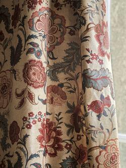 Sanderson Salisbury Jacobean Furnishing Fabric - view 2, Madder Rose