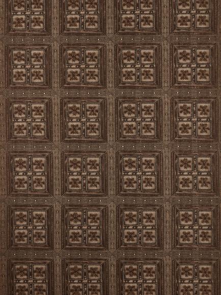 Sanderson Shand Gate Embroidered Furnishing Fabric, Indian Oak