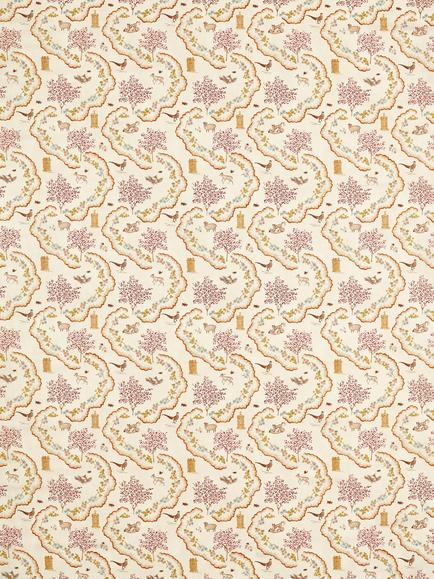 Sanderson Wildflower Meadow Furnishing Fabric, Maple