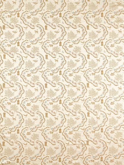 Sanderson Wildflower Meadow Furnishing Fabric, Pearl