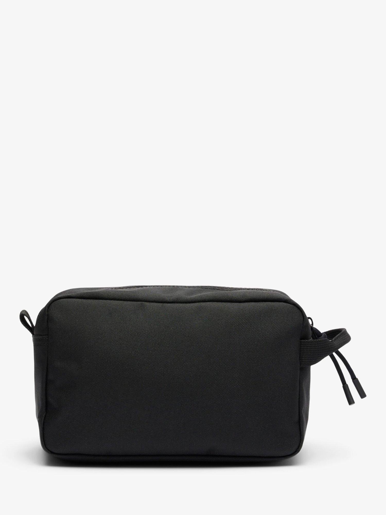 Product image 3 of 5, which shows Lacoste Neocroc Logo Wash Bag, Black