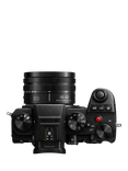 Panasonic Lumix DC-S5D Compact System Camera with 18-40mm Lens, 4K Ultra HD, 24.2MP, Wi-Fi, Bluetooth, Live Viewfinder, 3” Vari-angle Touch Screen, Black
