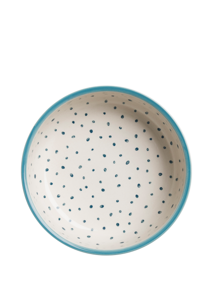 Sophie Allport Spotty Cats Cat Bowl, Multi - view 2, Multi