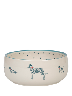 Sophie Allport Spotty Dogs Dog Bowl, Multi, Multi