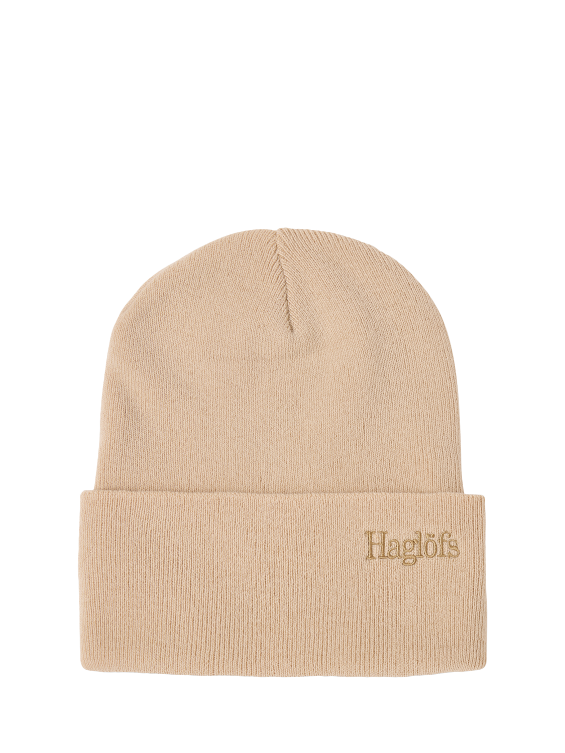 Product image 5 of 6, which shows Haglöfs Outsiders Beanie Hat, Chalk Beige