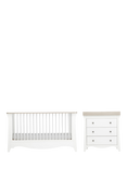 CuddleCo Clara Cotbed and 3-Drawer Changing Table Dresser