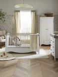 CuddleCo Clara Cotbed, Double Wardrobe and 3-Drawer Changing Table Dresser