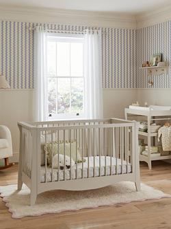 CuddleCo Clara Mini Cotbed, Cashmere - view 2, Cashmere