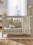 CuddleCo Clara Mini Cotbed and Mini Changing Table, Cashmere