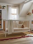 CuddleCo Nola Cotbed, White/Natural