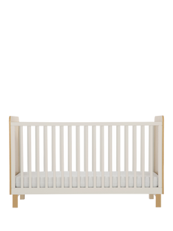 CuddleCo Remi Cotbed, Oak/Cashmere