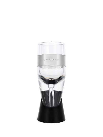 Uberstar Wine Aerator & Stand, Clear
