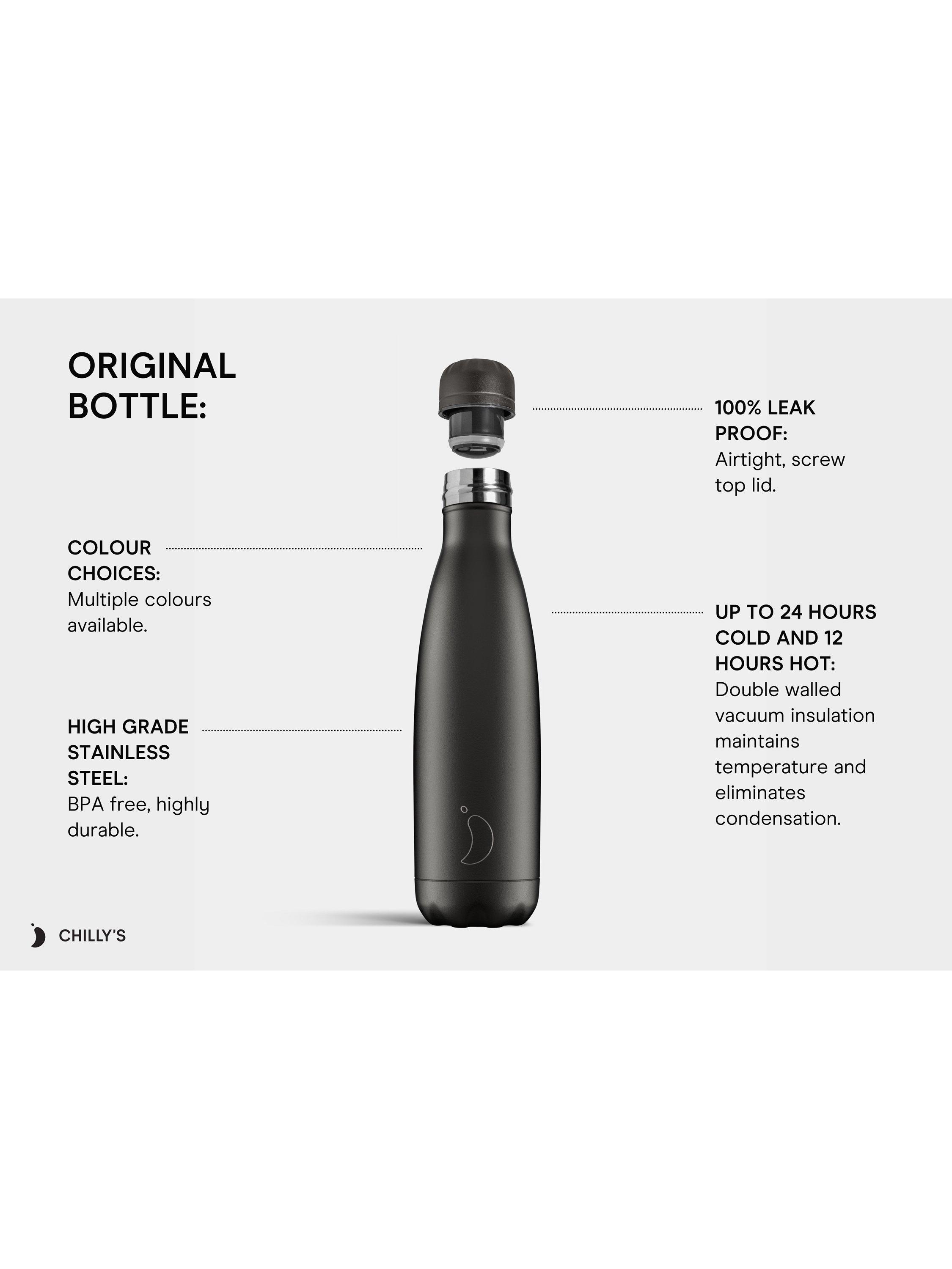 Chilly's x Emma Bridgewater Insulated Leak-Proof Drinks Bottle