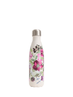 Chilly's x Emma Bridgewater Insulated Leak-Proof Drinks Bottle, 500ml, Winter Flower - view 2, Winter Flower
