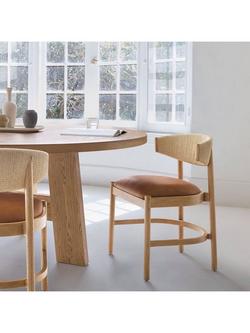 West Elm Ezra Dining Chair, Sesame - view 2, Sesame