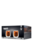 Bialetti Verona Double Walled Coffee Glasses, Set of 2, 250ml, Clear