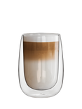 Bialetti Verona Double Walled Coffee Glasses, Set of 2, 450ml, Clear
