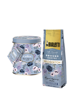 Bialetti Bridgerton Ground Coffee Tin, 250g, Multi
