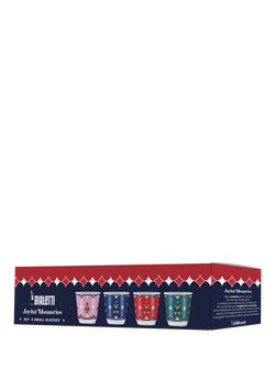 Bialetti Joyful Memories Porcelain Bichierini Cups, Set of 4 - view 2, Multi