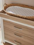 CuddleCo Musa Rattan Changing Basket and Liner, Natural