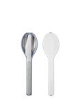 Mepal Stainless Steel Portable Cutlery Set & Case, Nordic Blue