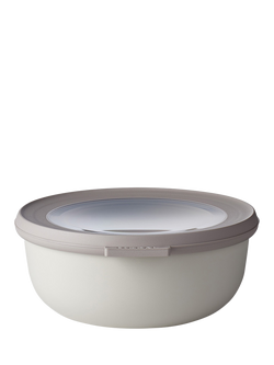 Mepal Cirqula Food Storage Bowl, 750ml, Nordic White