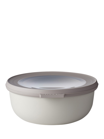 Mepal Cirqula Food Storage Bowl, 750ml, Nordic White